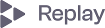 Replay logo